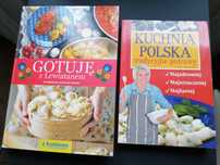 Książki kucharskie: "Kuchnia Polska" oraz "Gotuję z Lewiatanem" 2 szt