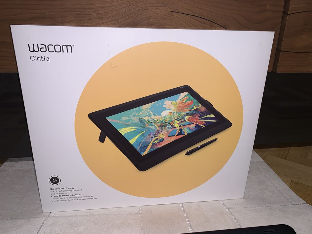 Wacom Cintiq tablet graficzny 16 + pen