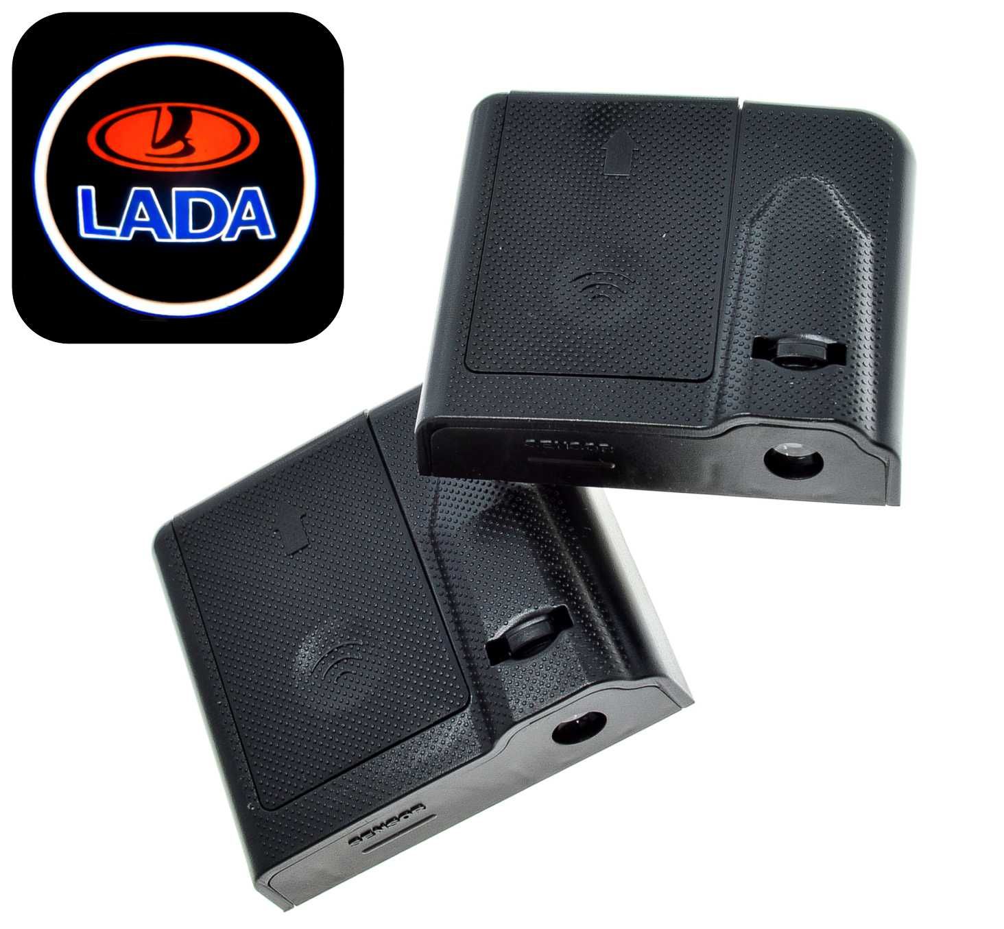 LADA Łada LED logo projektor lampka baterie Niva Vesta Priora Kalina