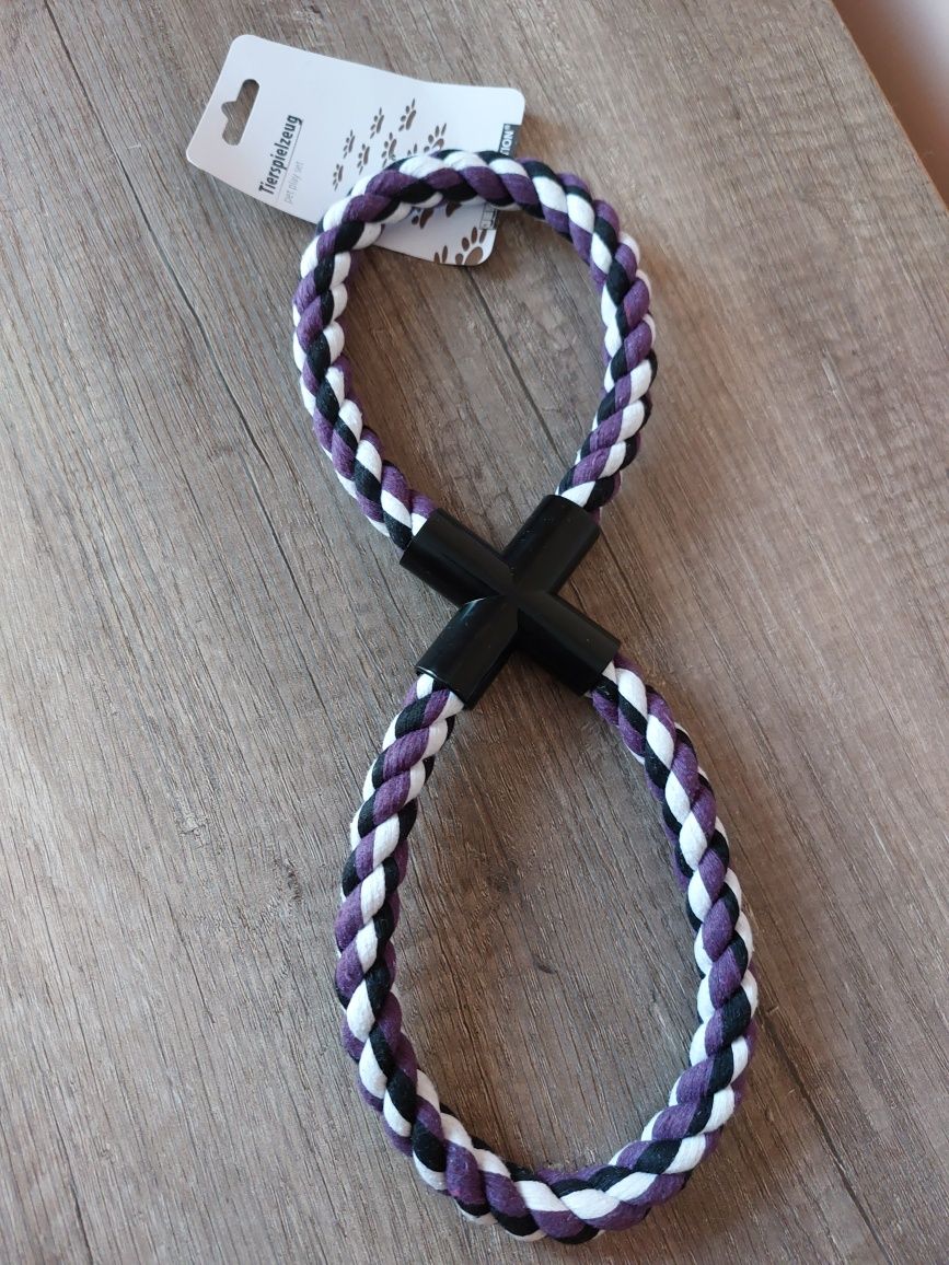 Pętla podwójna sznurowa - bawełniana - do przeciągania 32 cm