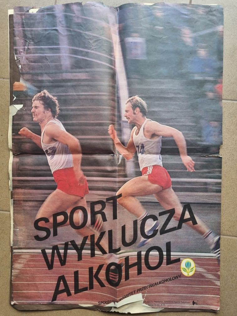 Plakaty z czasów PRL