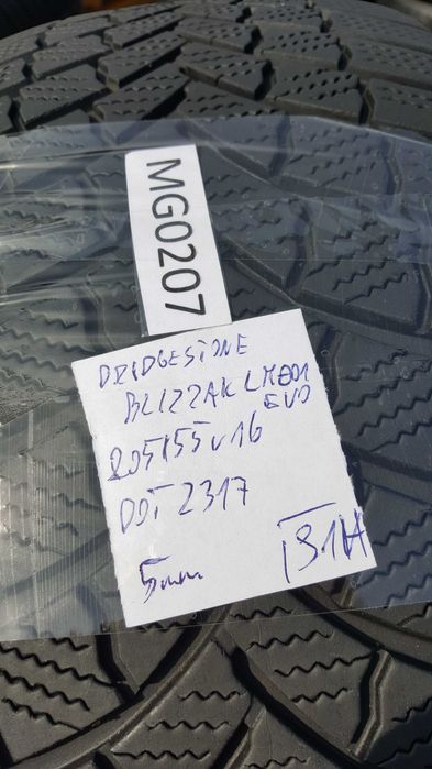 Bridgestone 205/55 r16 Blizzak LM001 EVO /// 5mm!!! wysyłka