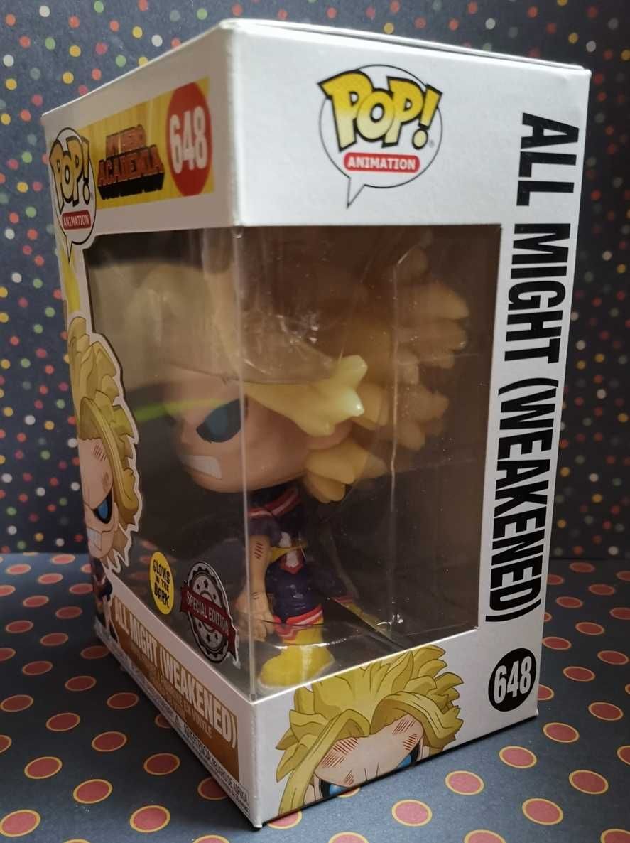 Funko pop MY Hero Academia All MIght GITD oryginal