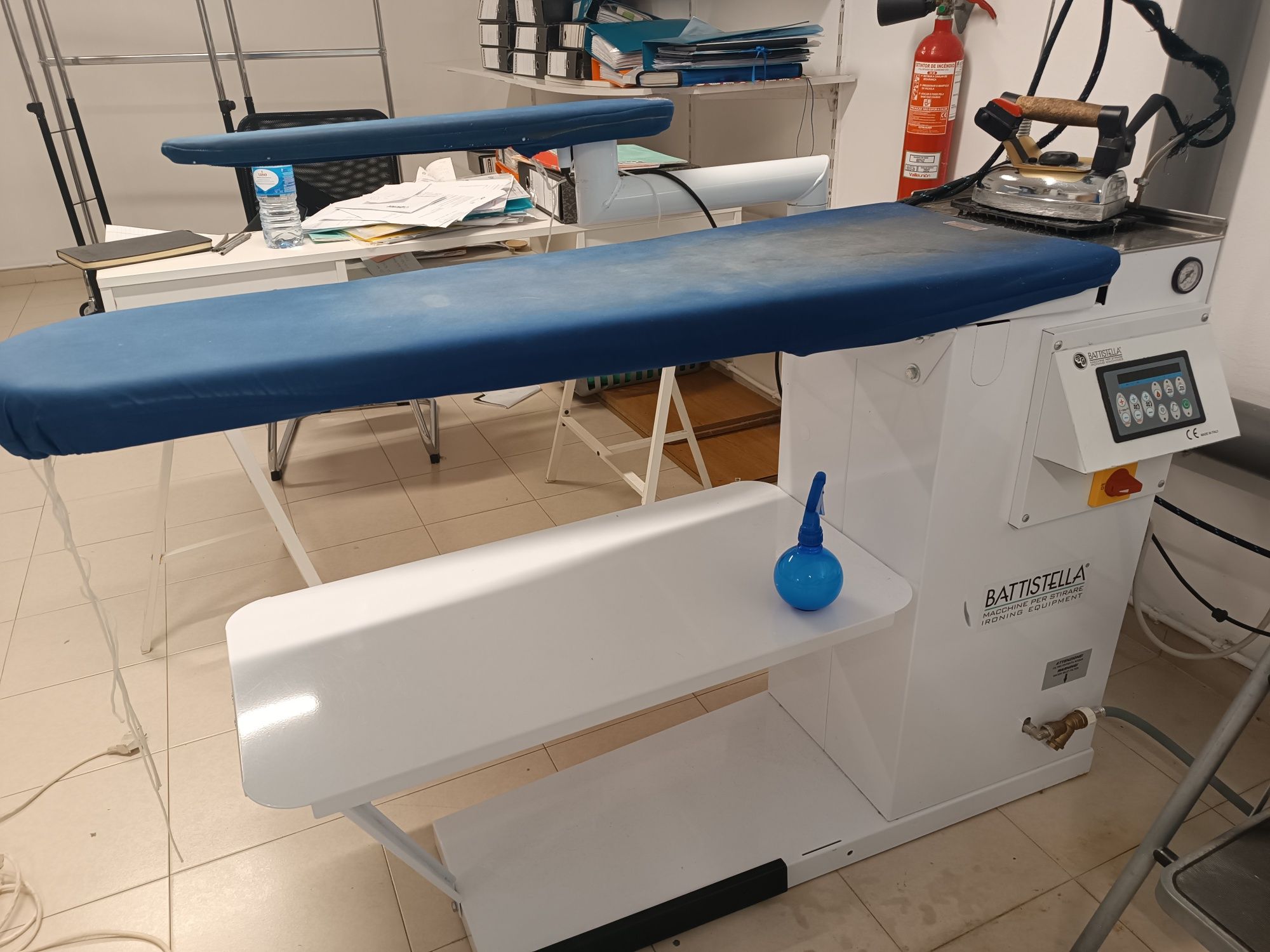 Máquina de engomar industrial