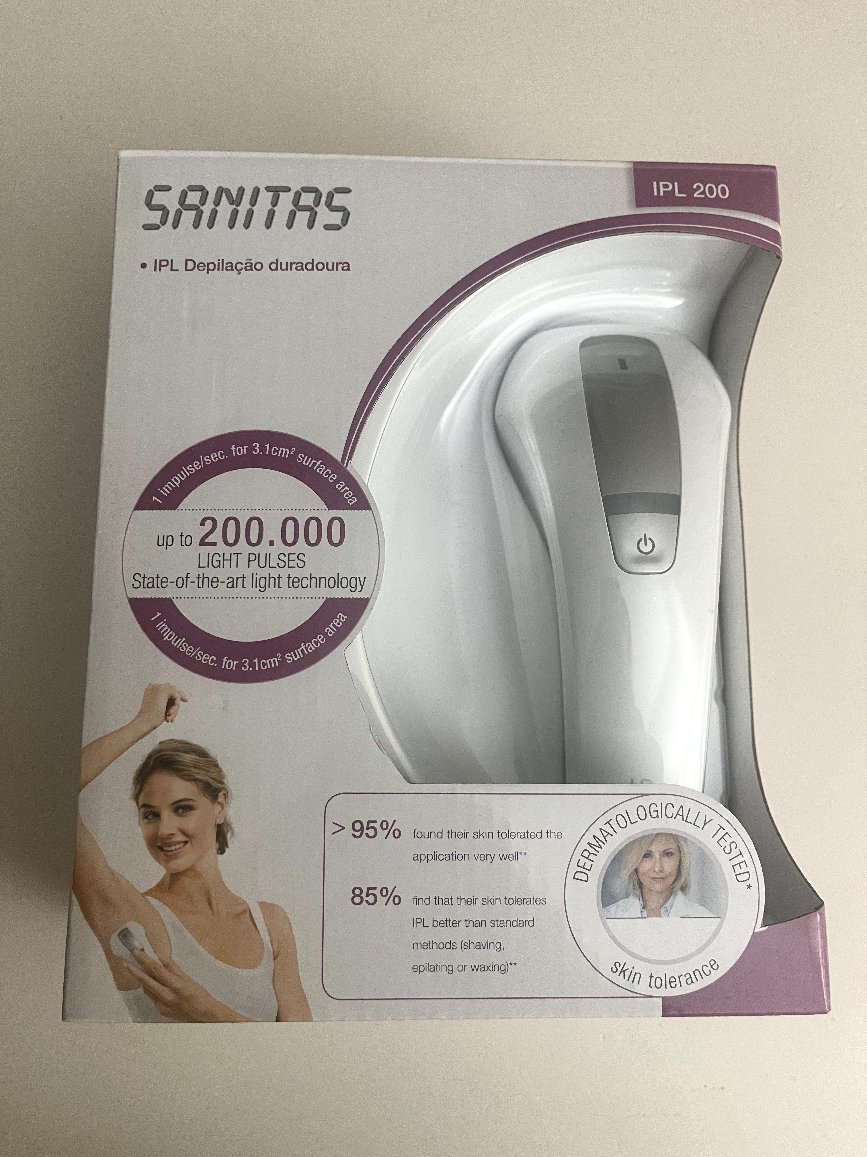 Máquina depilação definitiva
