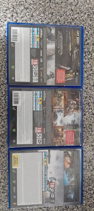 Call of duty black ops 3/Advance warfare/Killzone shadow fall Ps4