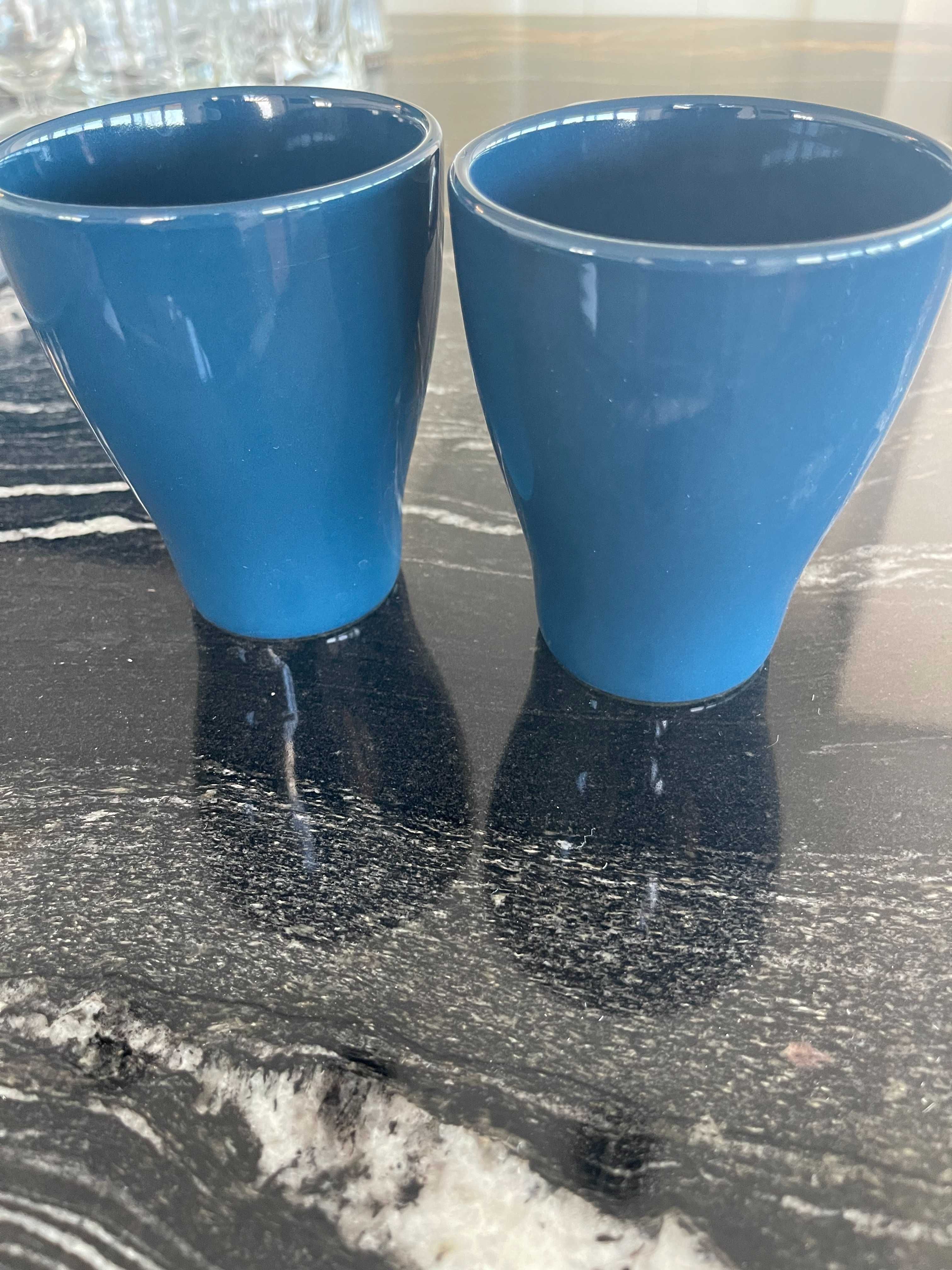 Conjunto de 2 canecas azuis IKEA