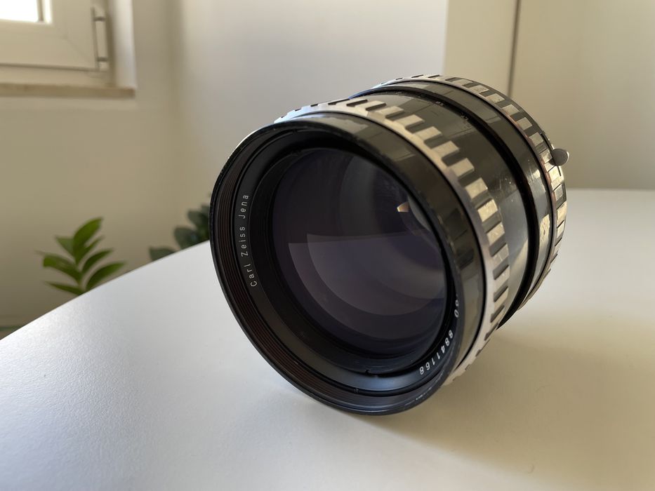 Carl Zeiss Jena 180mm F2.8 para Pentacon Six + adaptador Exakta