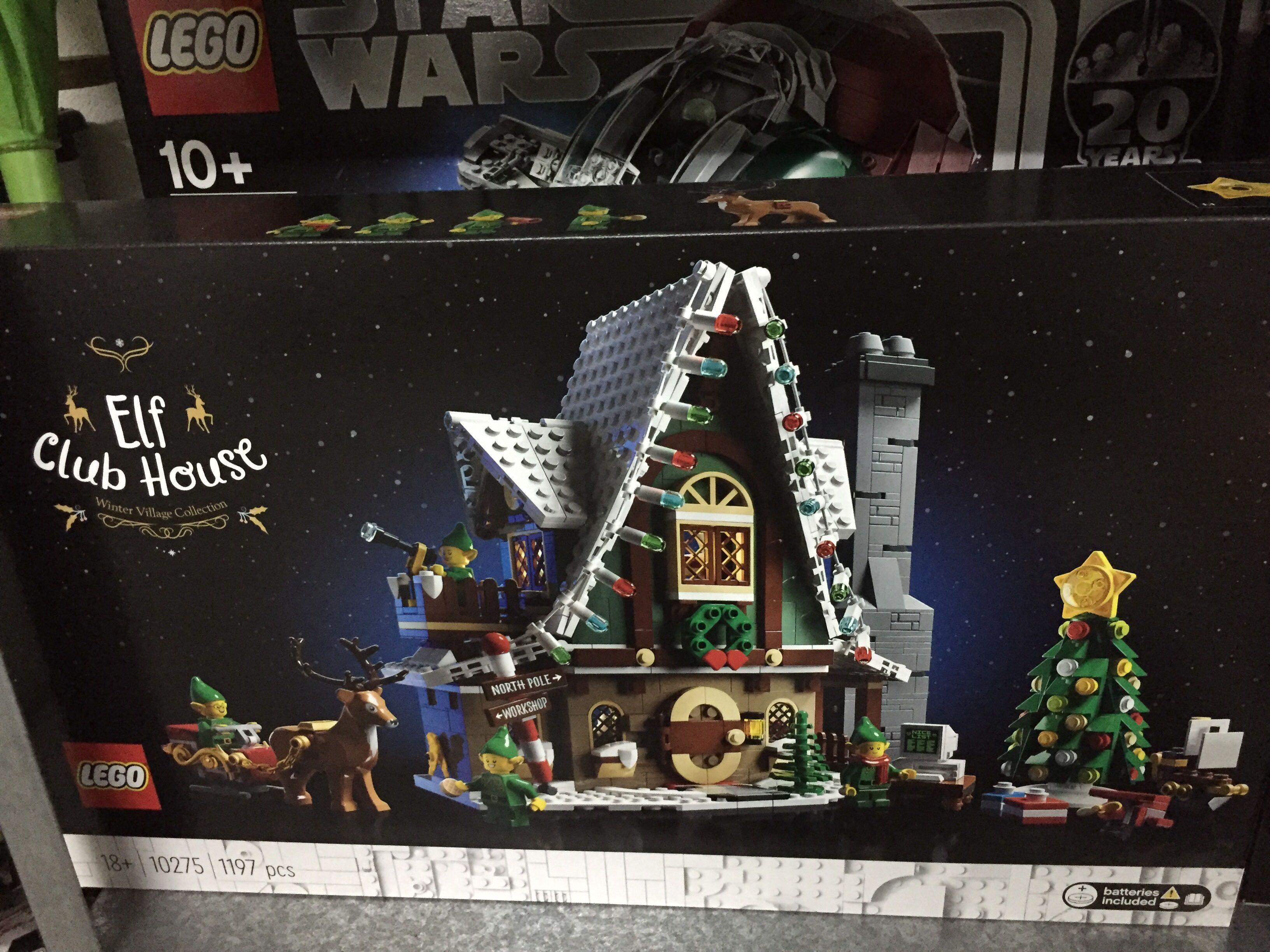 Lego 10275 Elf Club House novo e selado