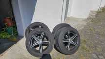 4 Jantes 17" com pneus carga