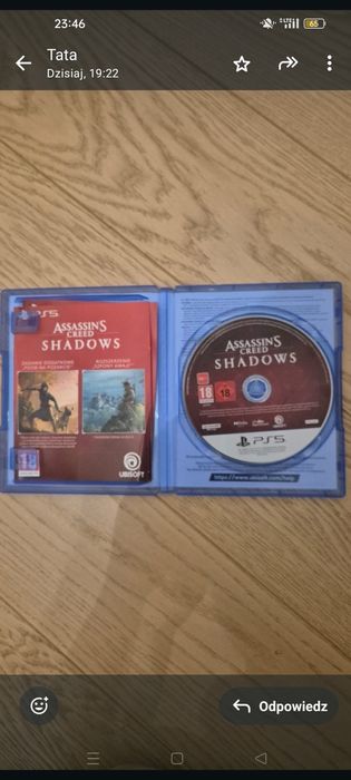Assassin's Creed shadows na ps PlayStation 5