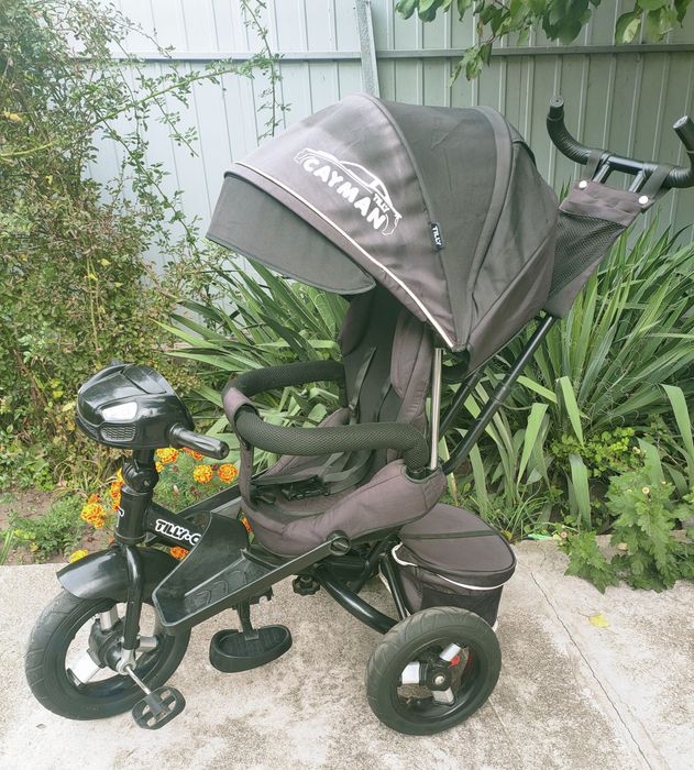 Дитячий велосипед з ручкою