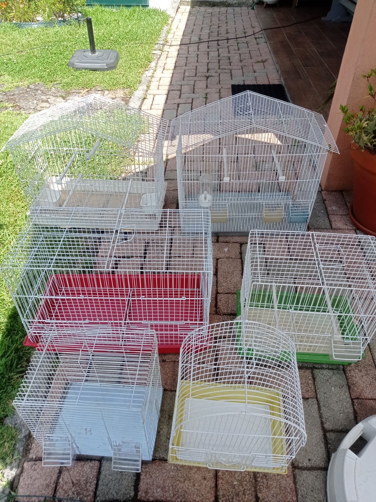 Gaiolas em bom estado