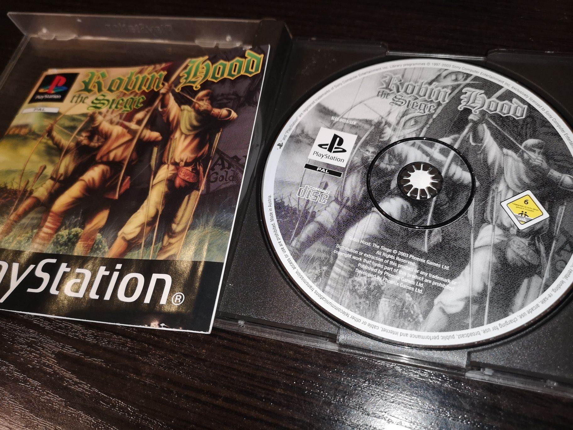 Robin Hood gra PSX PS1 (jedyna na rynku) Biały kruk