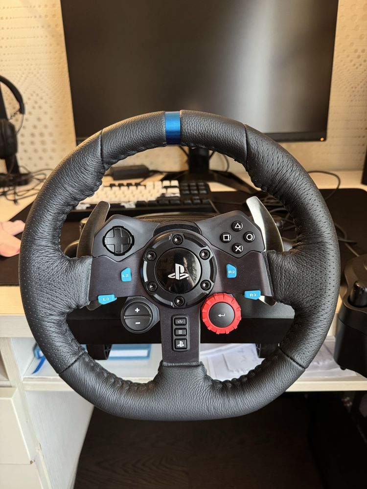 Ігрове кермо Logitech G29+коробка передач як нове