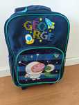 Mochila de rodas do George da Peppa