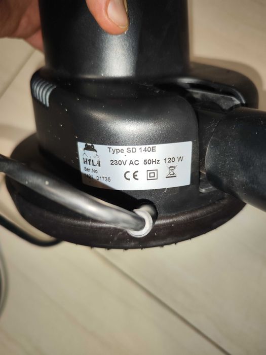 Elektryczna Szczotka HYLA SD 140E do odkurzacza NIMBUS sierść roztocza