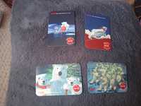 Kalendarzyki kolekcjonerskie seria misie polarne coca cola