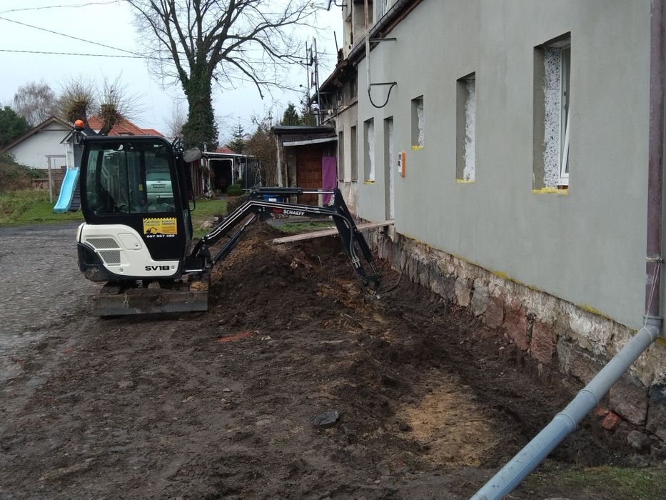 Usługi MINIKOPARKĄ i wywrotką do 3.5 T.