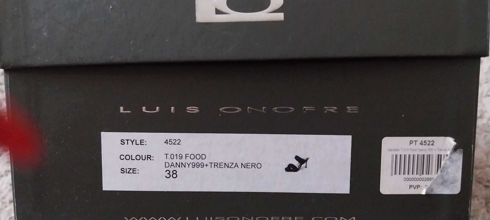 Sandalias Luis Onofre - Tam 38