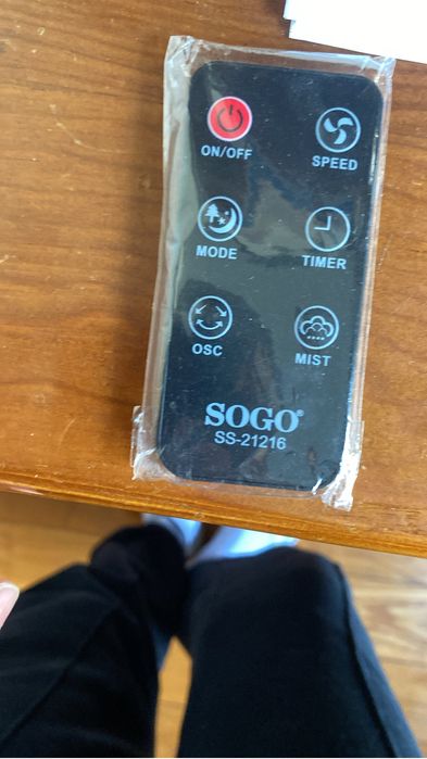 Ventilador nebulizador Sogo