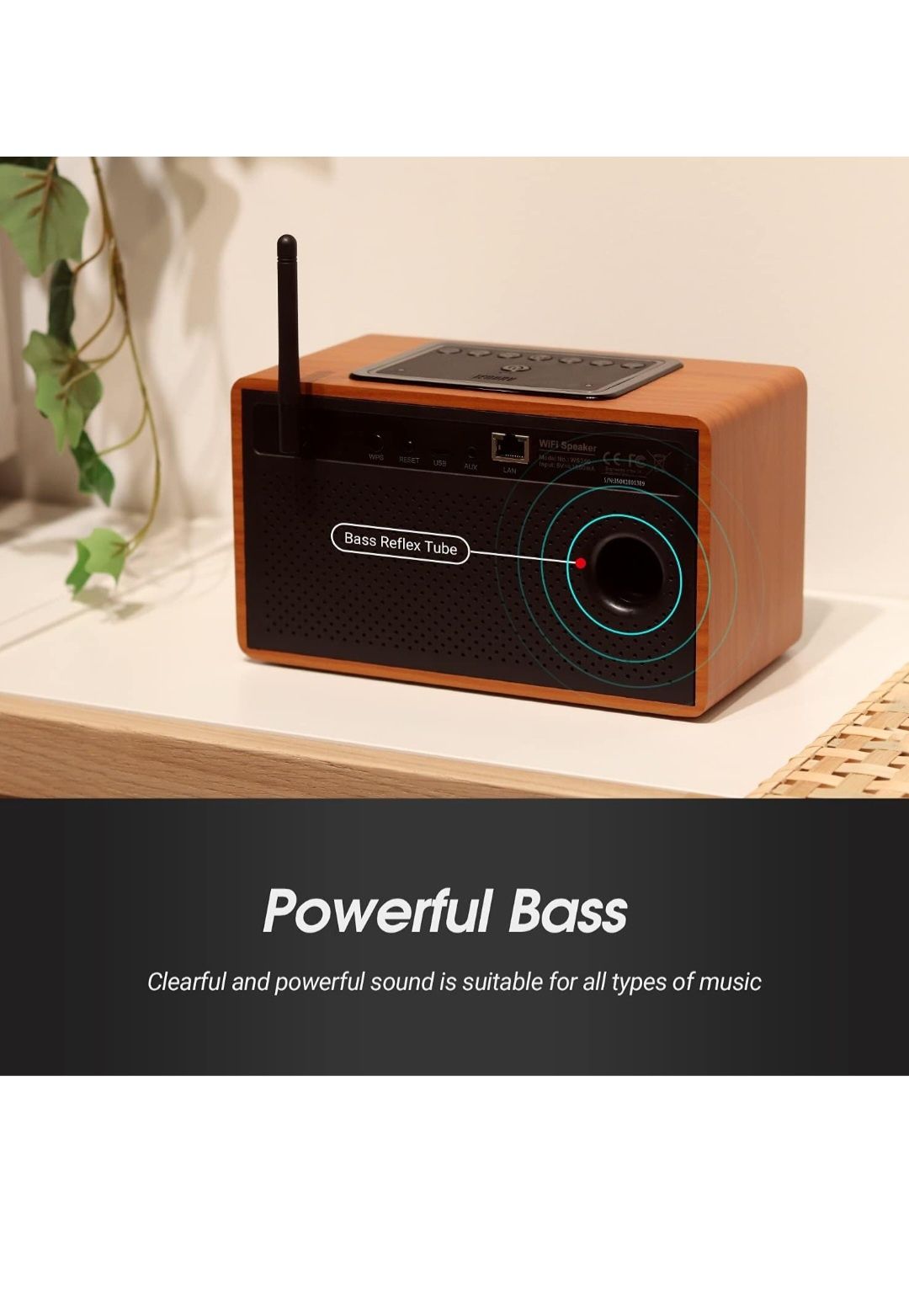 August WS350 Głośnik Bluetooth WiFi Multiroom 30W