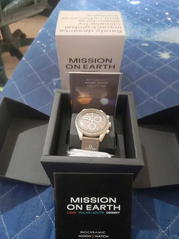 Swatch x Omega Desert MoonSwatch: A Timeless Dune Tribute