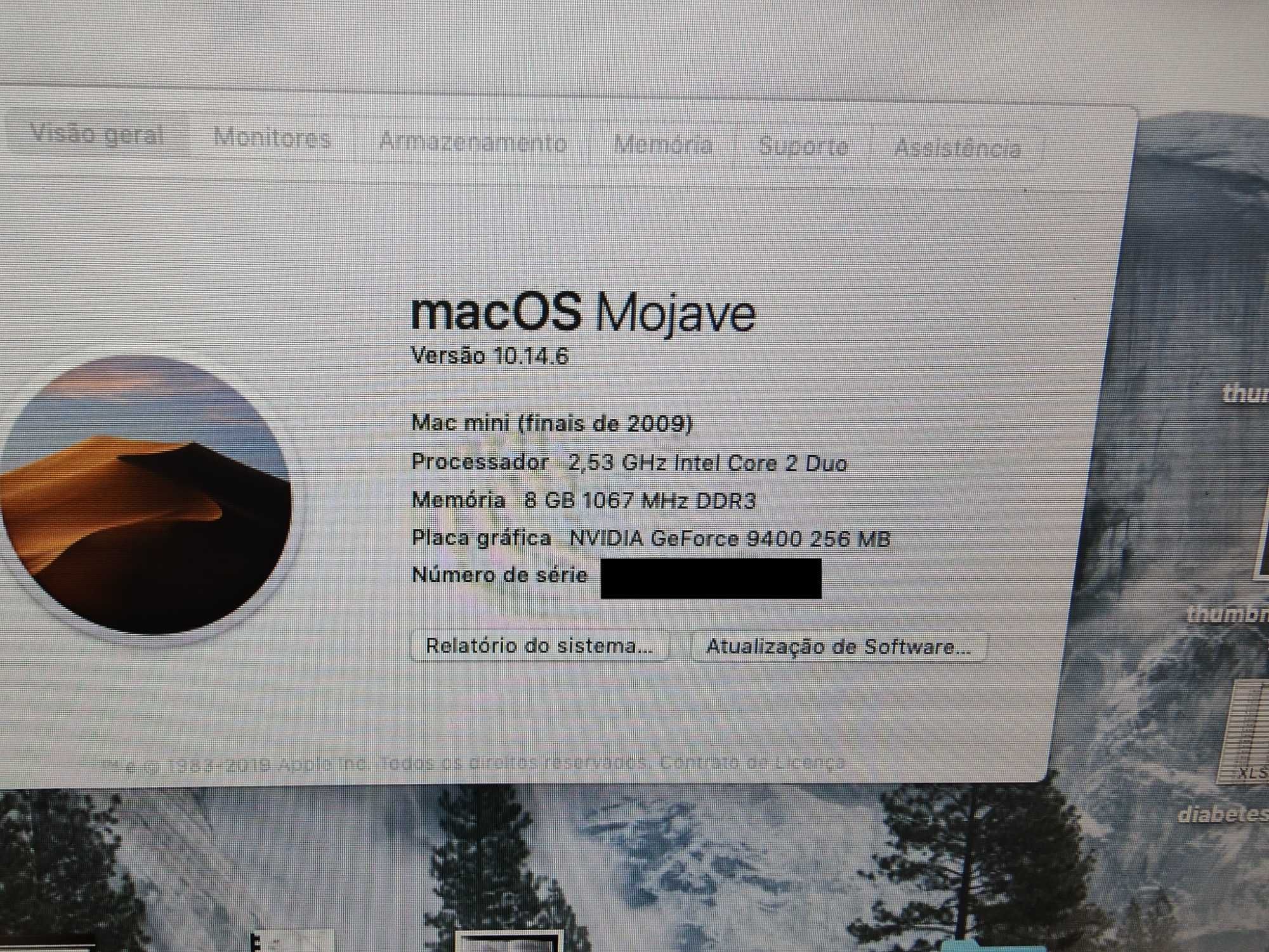 APPLE Mac Mini com SSD 500GB E 8G RAM SALDO