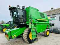 Kombajn John Deere 1450 CWS, 2002r, heder 4,8m z wózkiem ŁADNY!