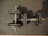 Hantle żeliwne 2x15kg