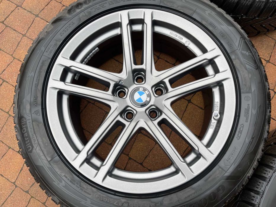 3756. Koła zimowe BMW G20 G21 5x112 ET30 225/50/17 Goodyear 8mm 2023r