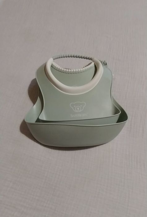 Набір слинявчиків BabyBjorn Powder Green 2 шт.