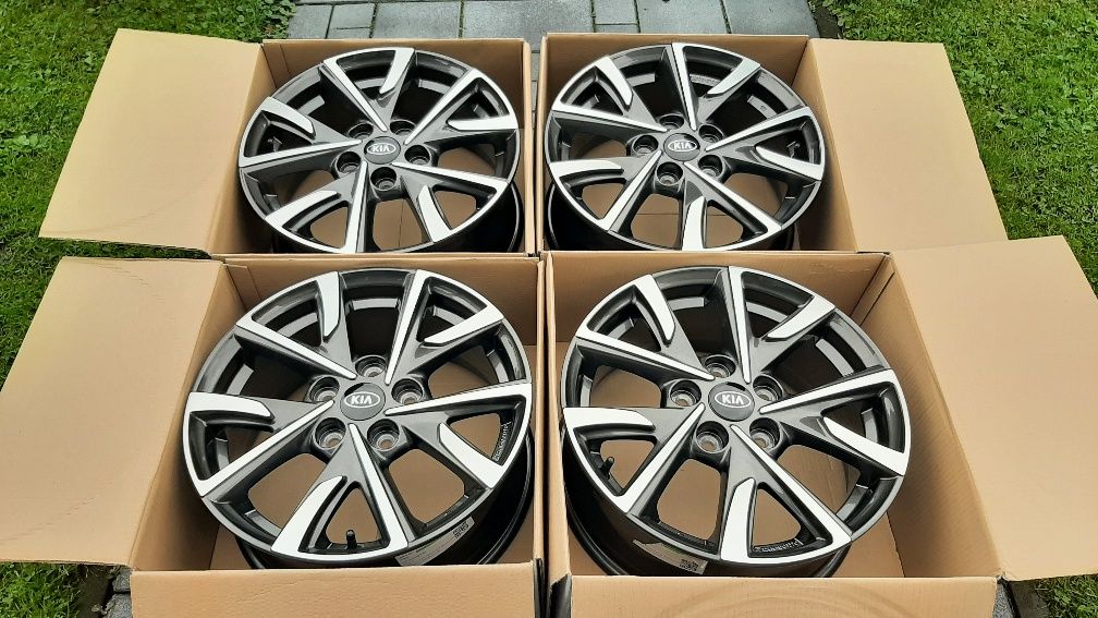 Nowe Alufelgi 5x114,3 R16 Kia Ceed Soul Niro Hyundai Kona Mazda 3 CX3