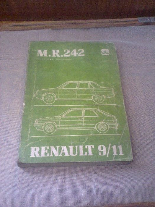 manual renault 4 - 5 - 9 - 11 - 12 - 18 para colecionadores