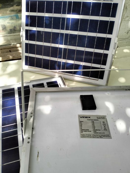 2 шт Солнечные панели наружного монтажа