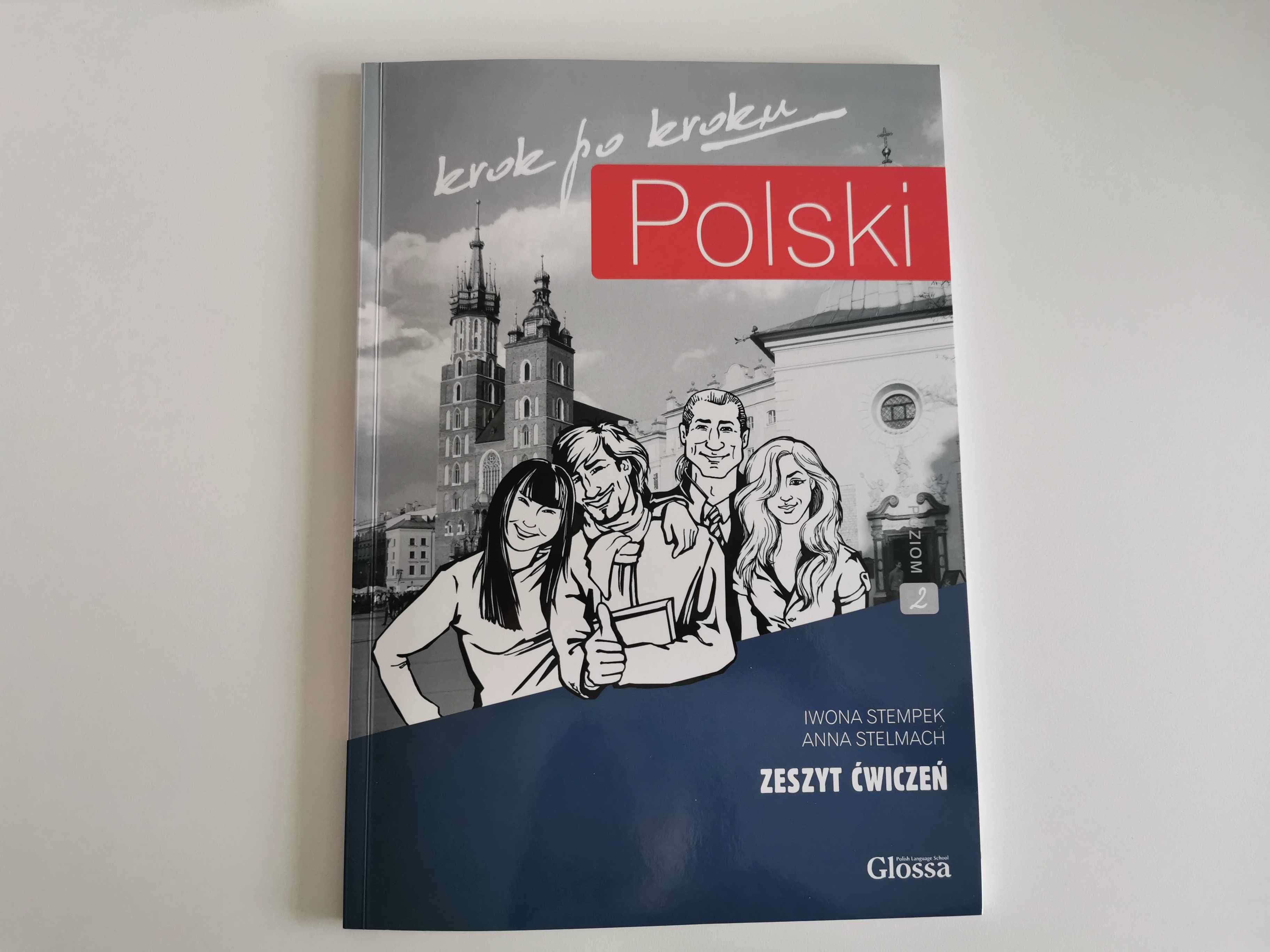 Krok Po Kroku Poziom 2 Zeszyt Ćwiczeń Nowy PłytaCD+Klucz Iwona Stempek