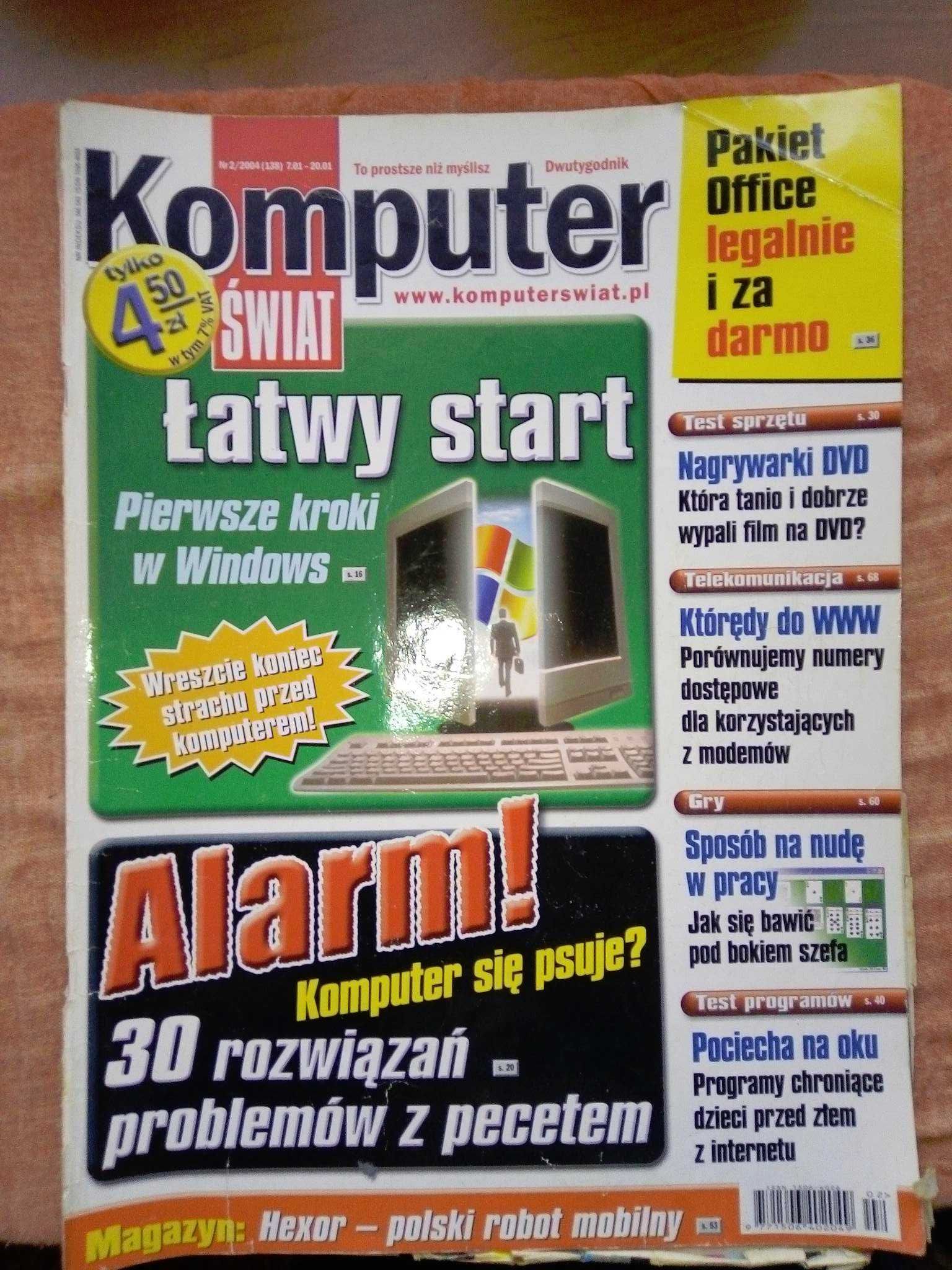 Komputer Świat nr 2 2004 (138) 7.01 - 20.01 Gazeta Czasopismo