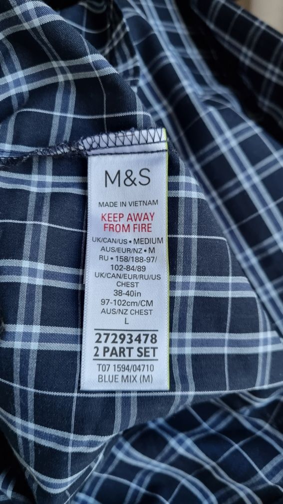 Piżama męska firmy M&S