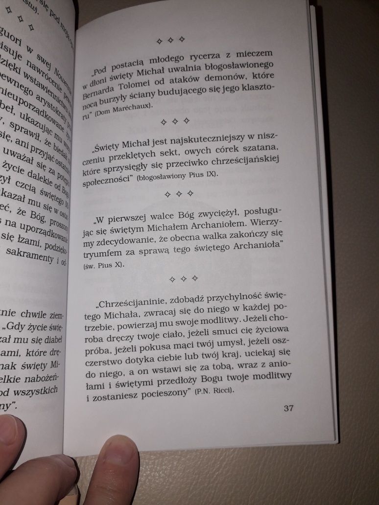 Zestaw aniołowie nasi przyjaciele święty Michał Archanioł i nowenna