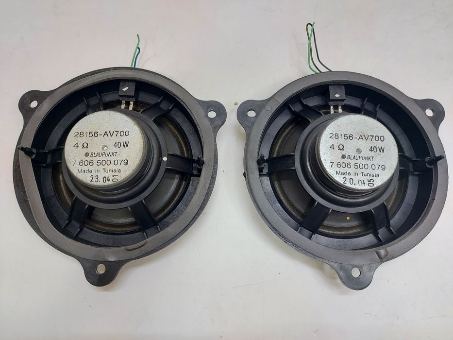 Динаміки Blaupunkt Micra/Primera/Almera/Note/Qashqai/Tiida/Leaf/Navara