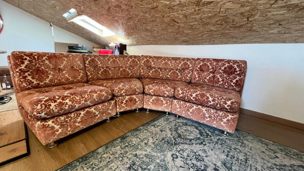 Sofa modular em tecido