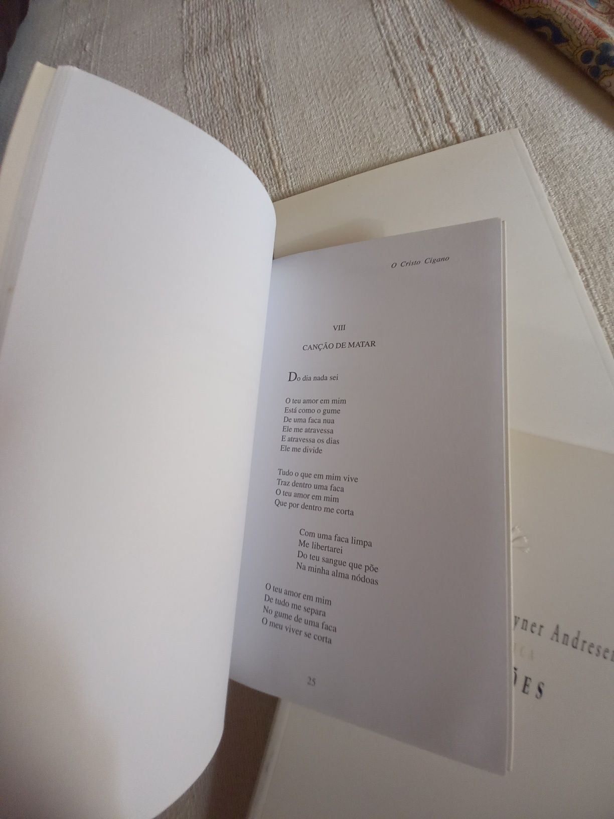 três livros de Sophia de Mello Breyner Andresen
