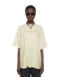 Футболка Acne Studios Blurred Logo T-Shirt Pale Yellow