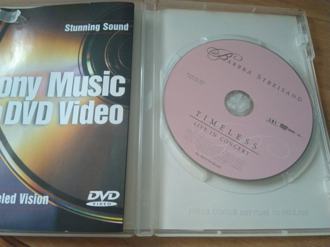 Barbara Streisand - Timeless, koncert DVD, unikat !