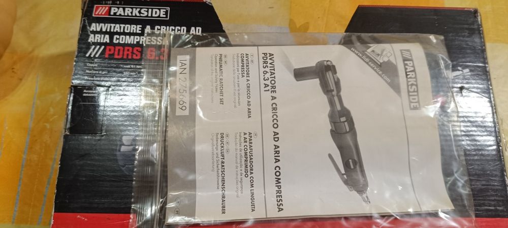 Roquete pneumático Parkside PDRS 6.3 A1