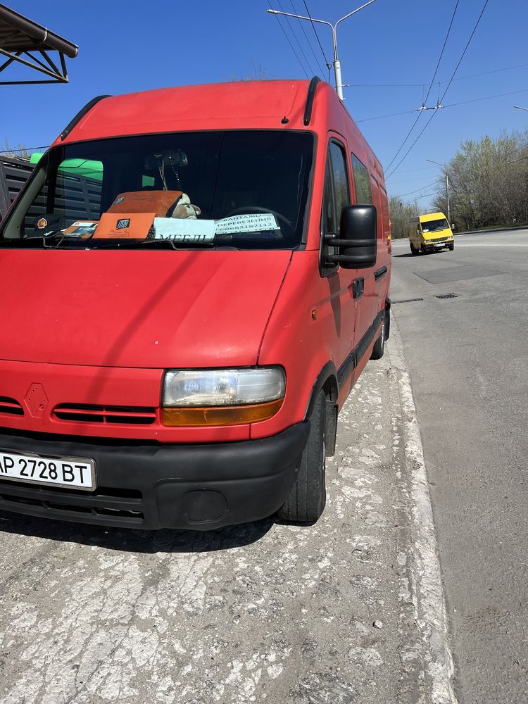 Reno Master 2 Махи Грузопассажир 7мест 2000р 2.8dTi 114ks