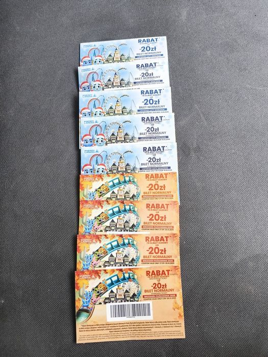 Zniżki do energylandi -20 zł rabatu 11 sztuk