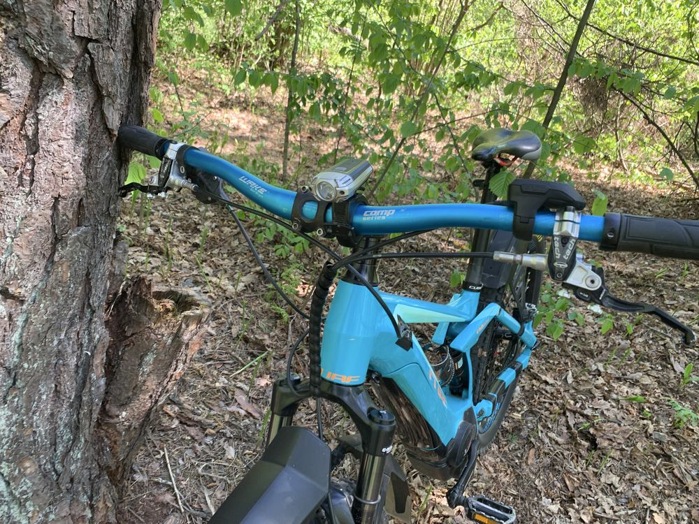 Электровелосипед Cube stereo hybrid 120 rokc shox