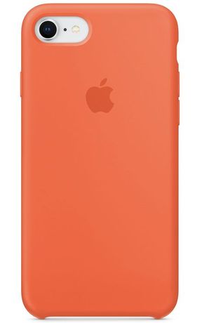 Silikonowe Etui Case APPLE iPhone 7 8 Spicy Orange