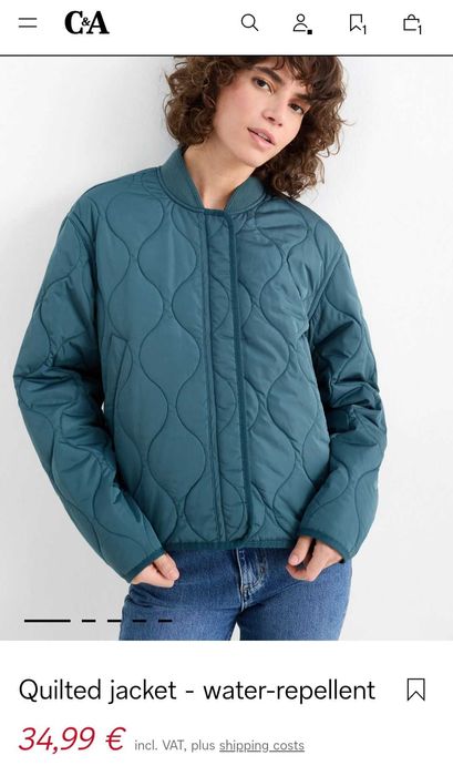 Casaco mulher, bomber, C&A